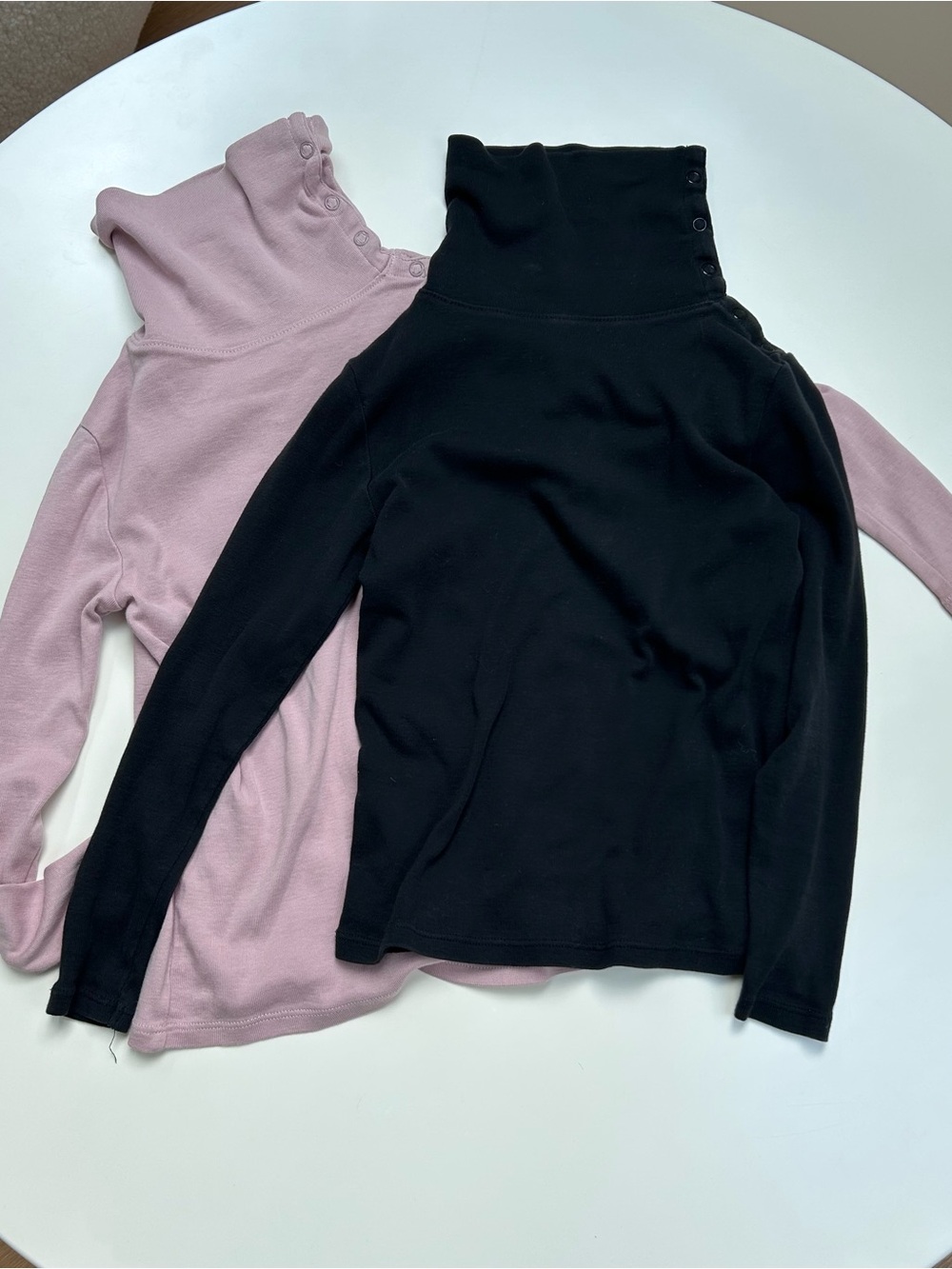 Black Soor Ploom organic cotton turtleneck 6y